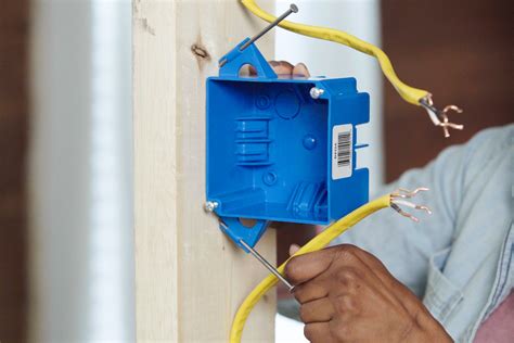 installing junction box in wall